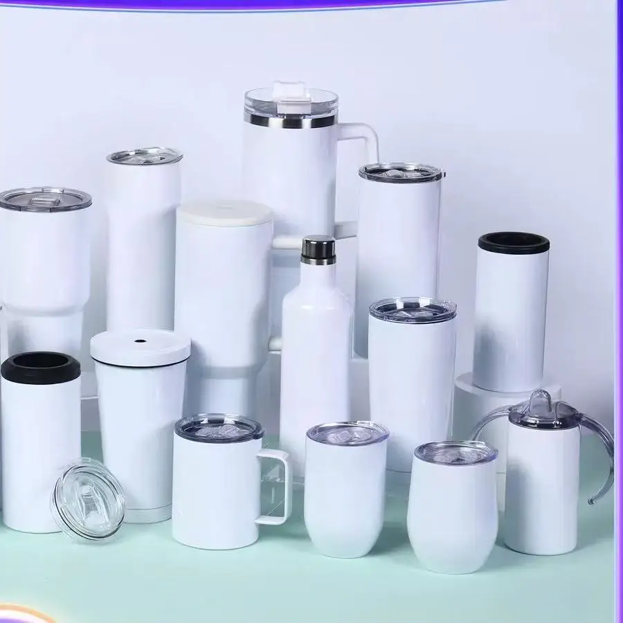 Water Bottle Blank - Taza en blanco de sublimación, botellas