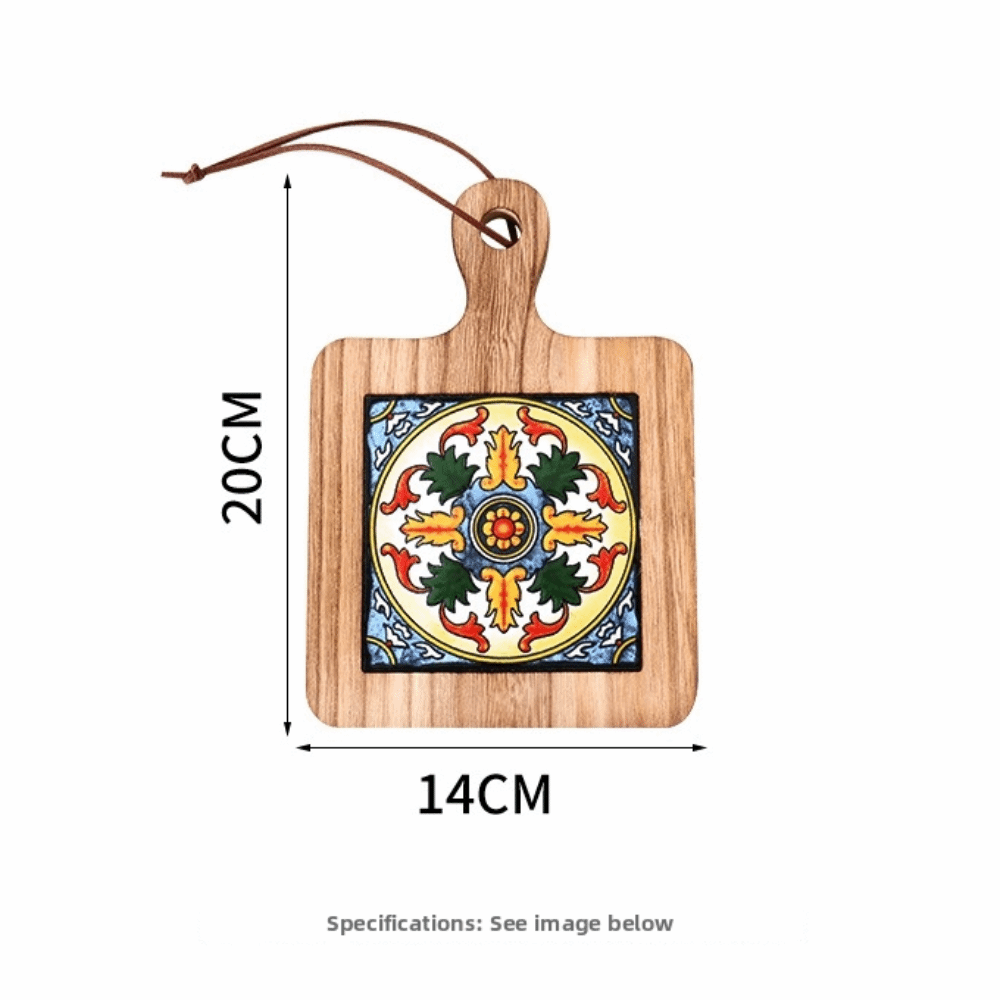 Posavasos de Madera Maciza Res - Ceramic Tile Blank reseña y precio